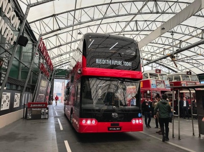 Электробус от BYD может стать новым лондонским красным автобусом